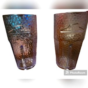 Pizza Hut plastic glasses